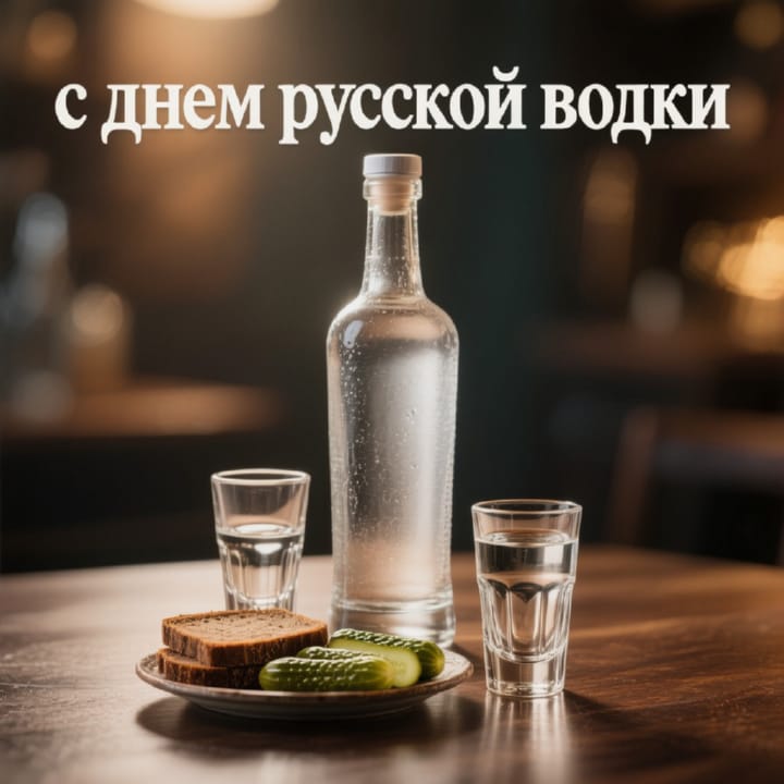 день рождения русской водки, открытка №10