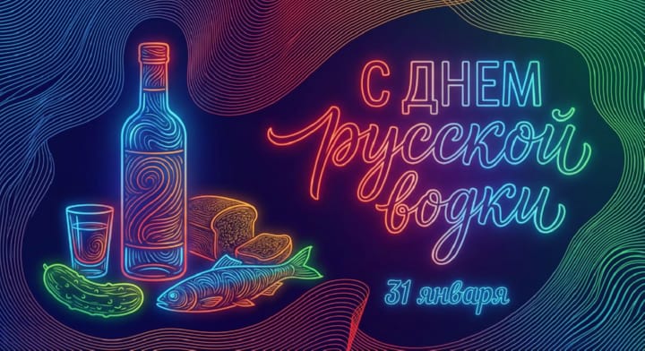 день рождения русской водки, открытка №16