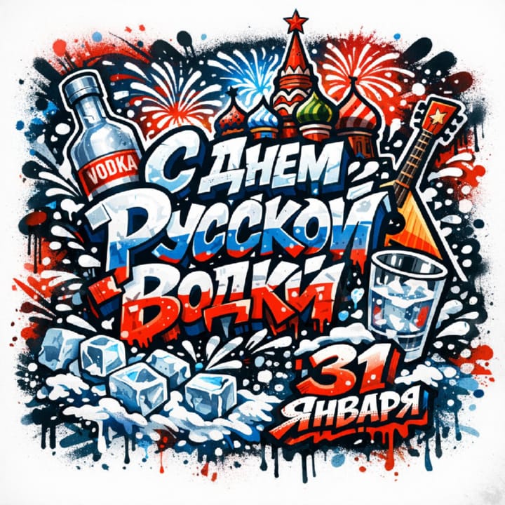 день рождения русской водки, открытка №18