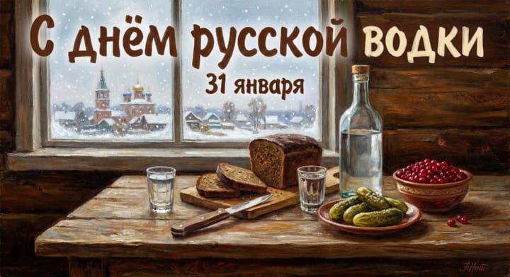 день рождения русской водки, открытка №9