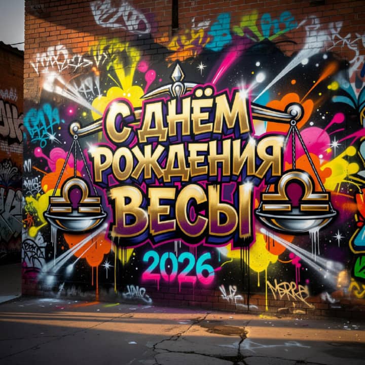 с днем рождения Весам, открытка №1