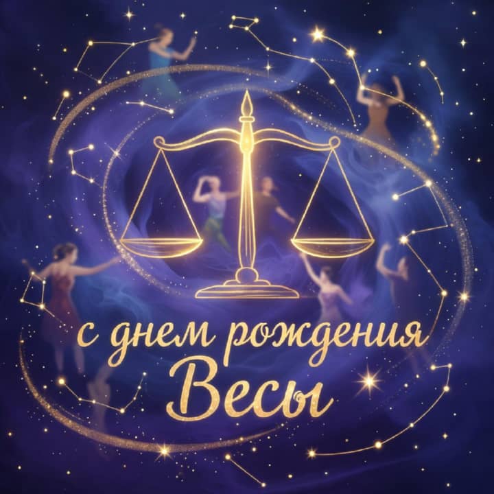 с днем рождения Весам, открытка №31