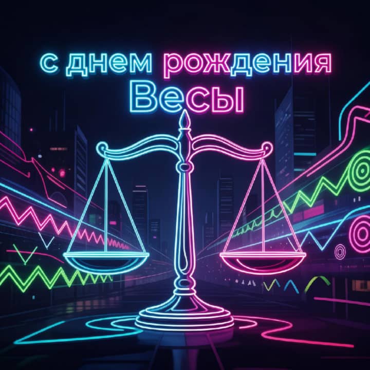 с днем рождения Весам, открытка №33
