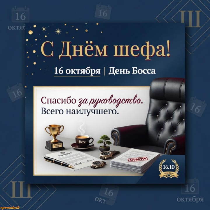 День Шефа, открытка №4
