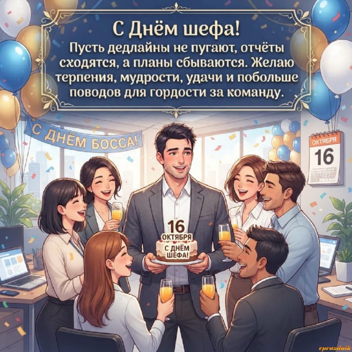 День Шефа, открытка №7