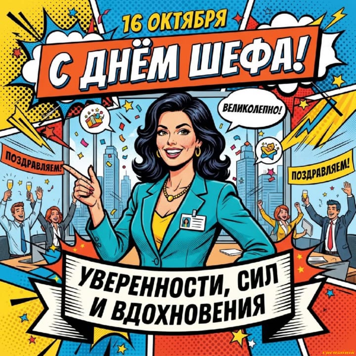 День Шефа, открытка №9