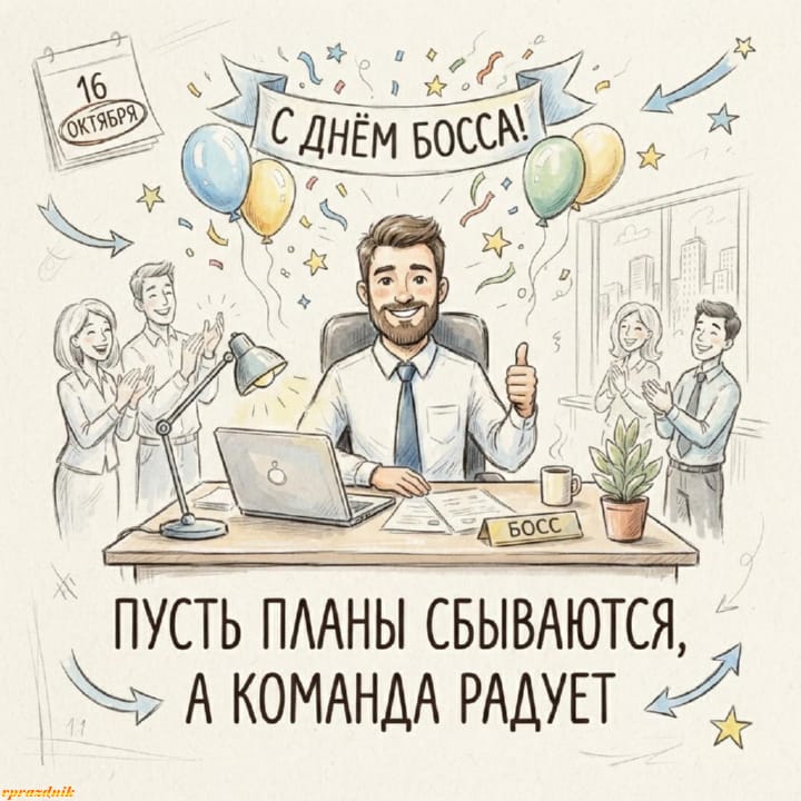 День Шефа, открытка №13
