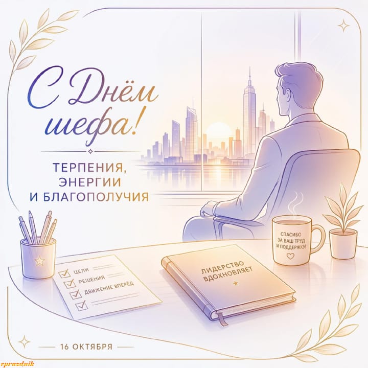 День Шефа, открытка №28