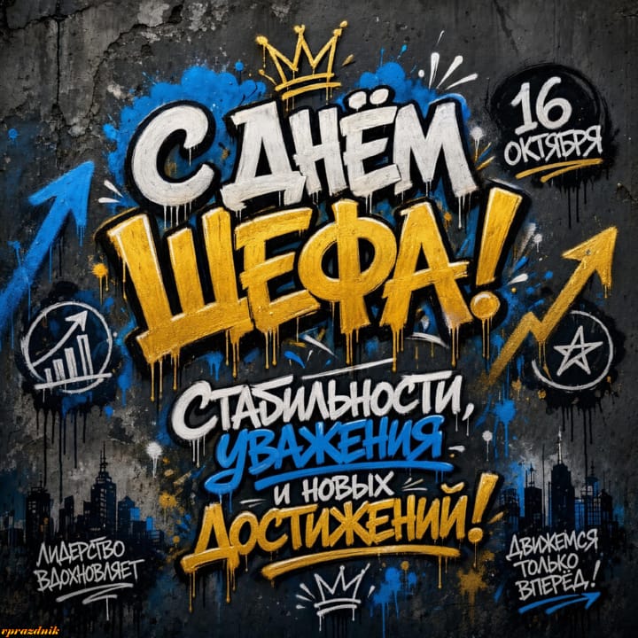 День Шефа, открытка №30