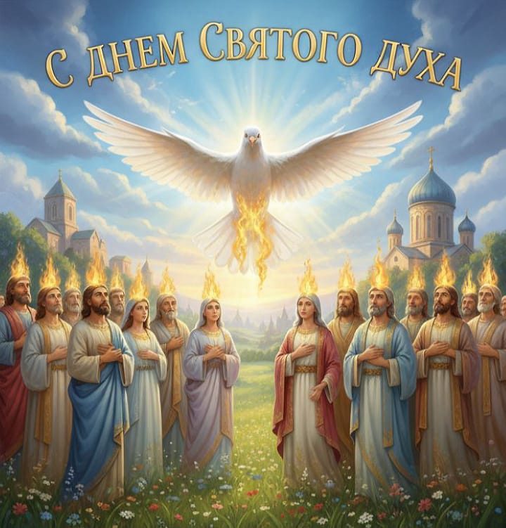 день Святого Духа, открытка №10