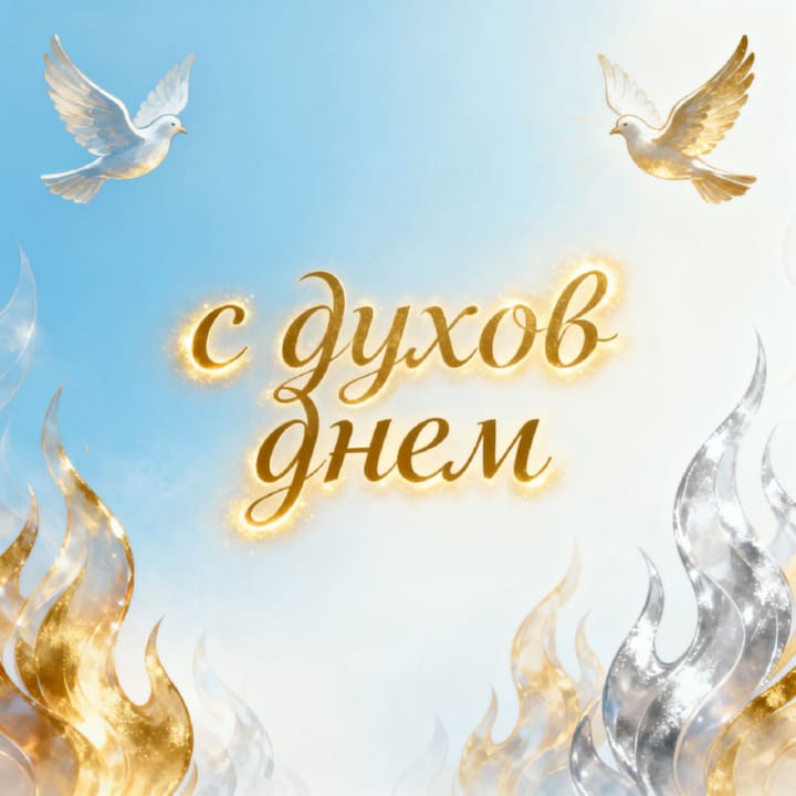день Святого Духа, открытка №6