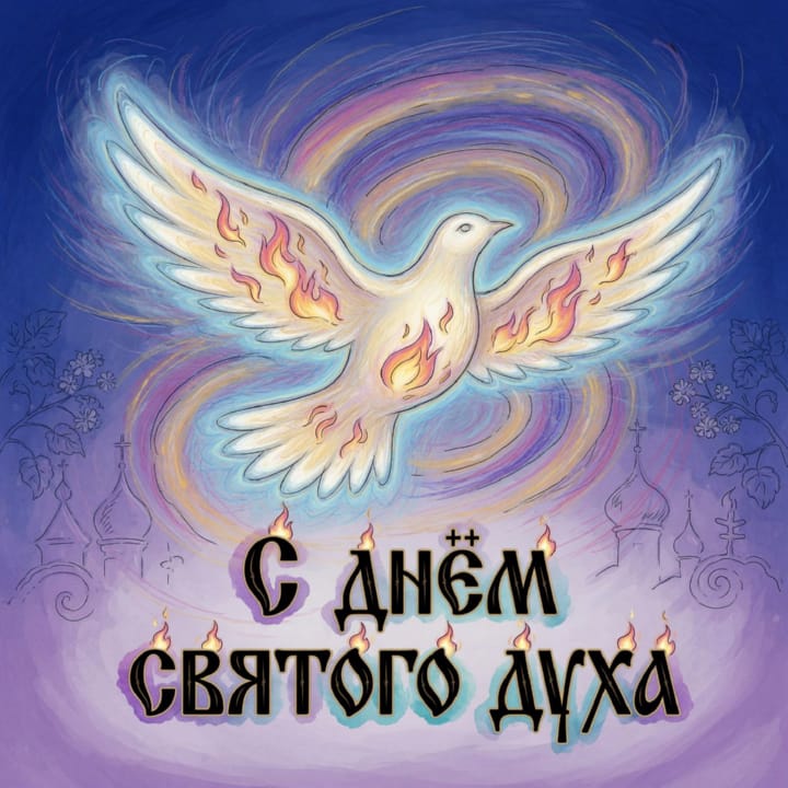 день Святого Духа, открытка №7