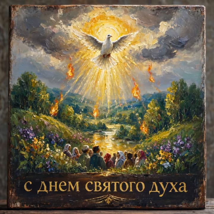 день Святого Духа, открытка №9