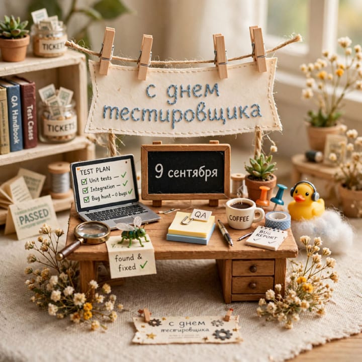 день тестировщика, открытка №10