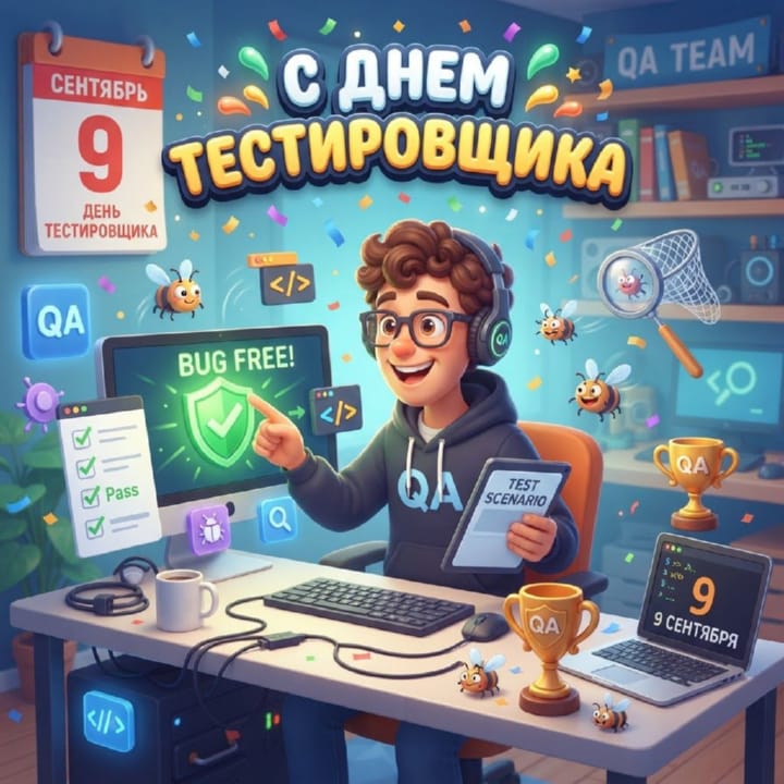 день тестировщика, открытка №25
