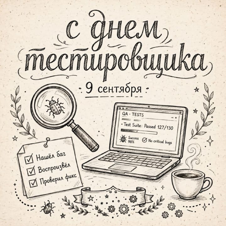 день тестировщика, открытка №33