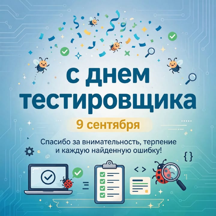 день тестировщика, открытка №39