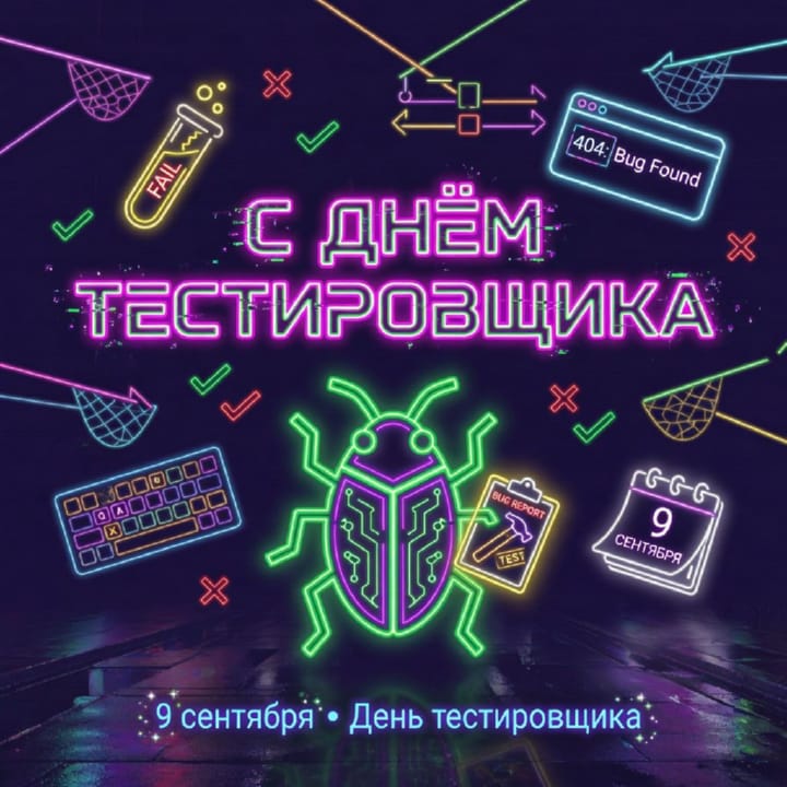 день тестировщика, открытка №54