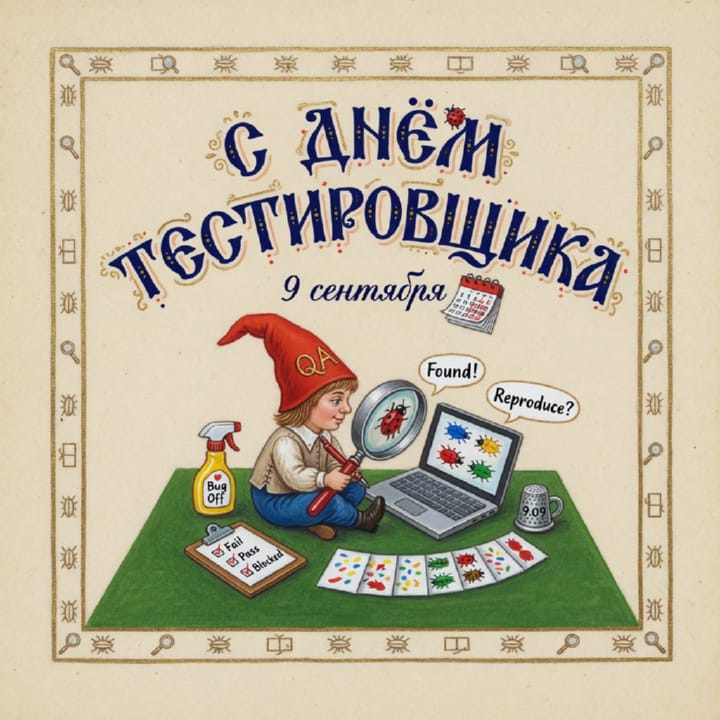 день тестировщика, открытка №55