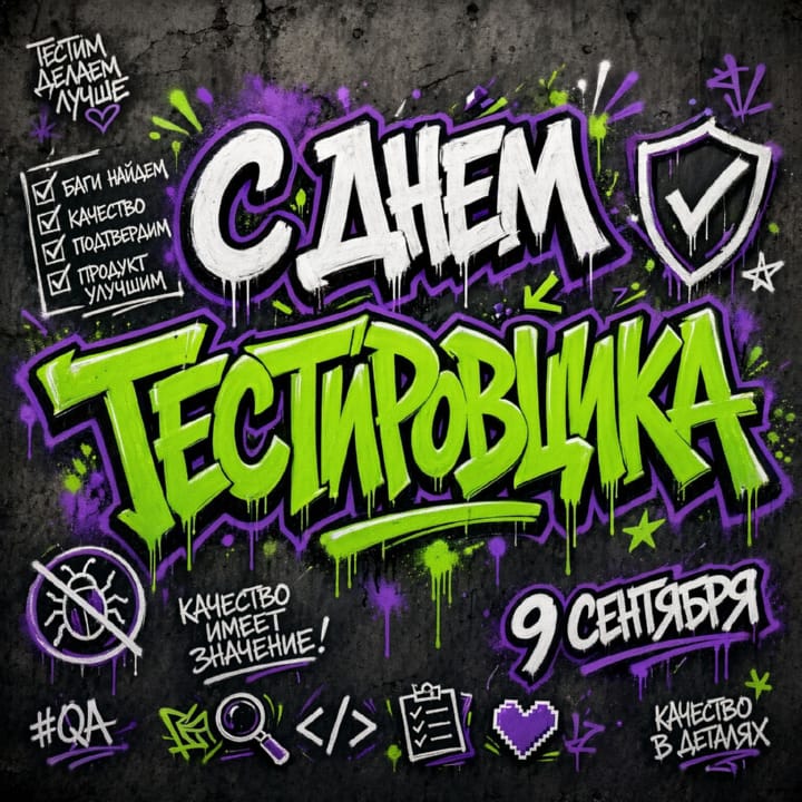 день тестировщика, открытка №6