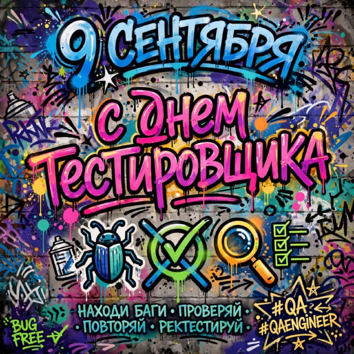 день тестировщика, открытка №60