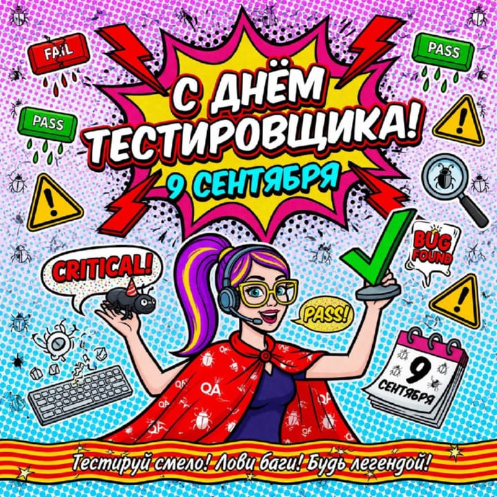 день тестировщика, открытка №62