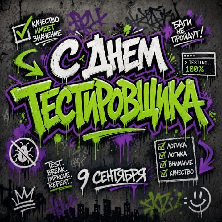 день тестировщика, открытка №67