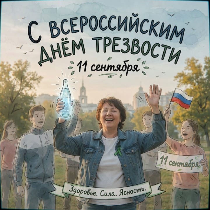 день трезвости, открытка №13