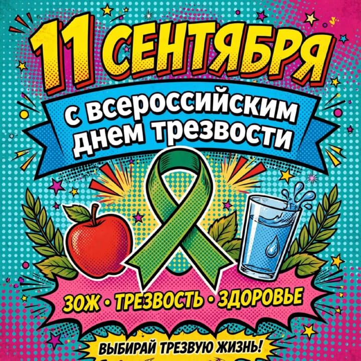 день трезвости, открытка №2