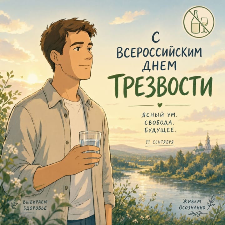 день трезвости, открытка №20