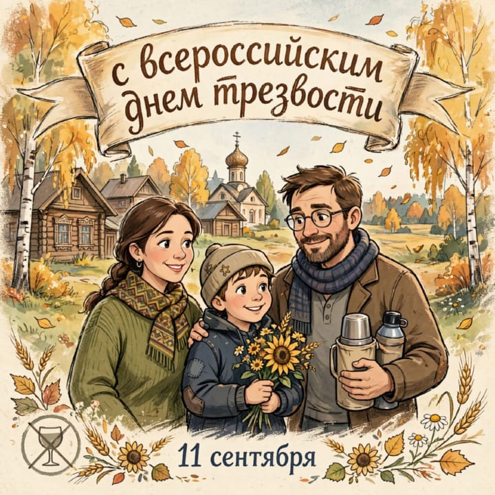 день трезвости, открытка №27