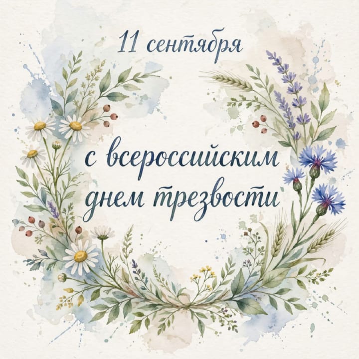 день трезвости, открытка №28