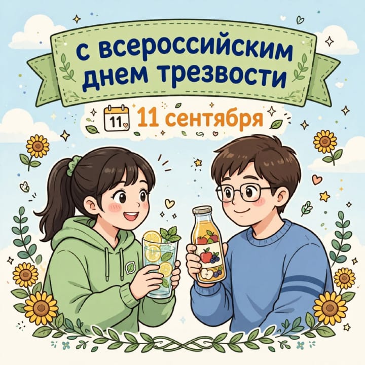 день трезвости, открытка №29