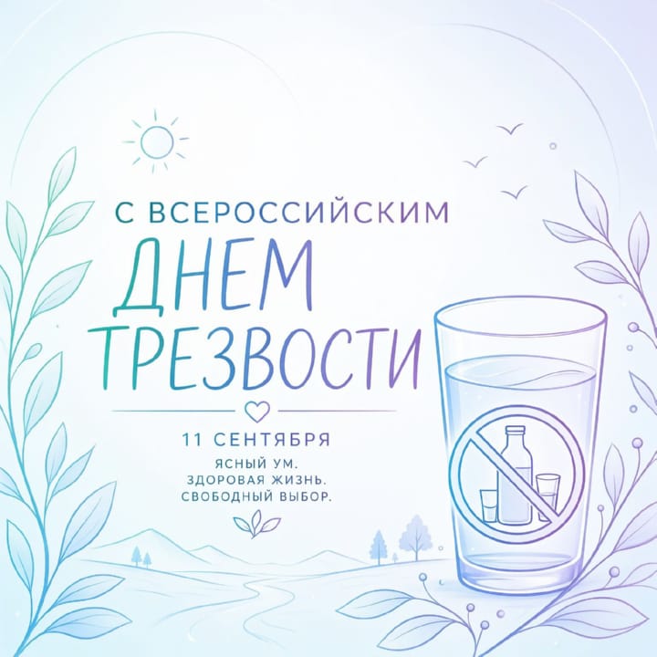 день трезвости, открытка №37