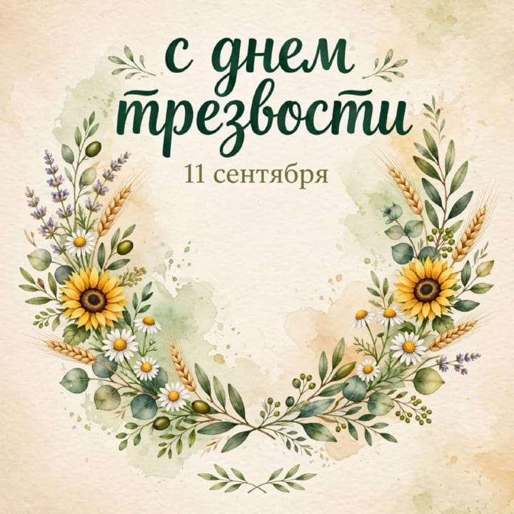 день трезвости, открытка №44
