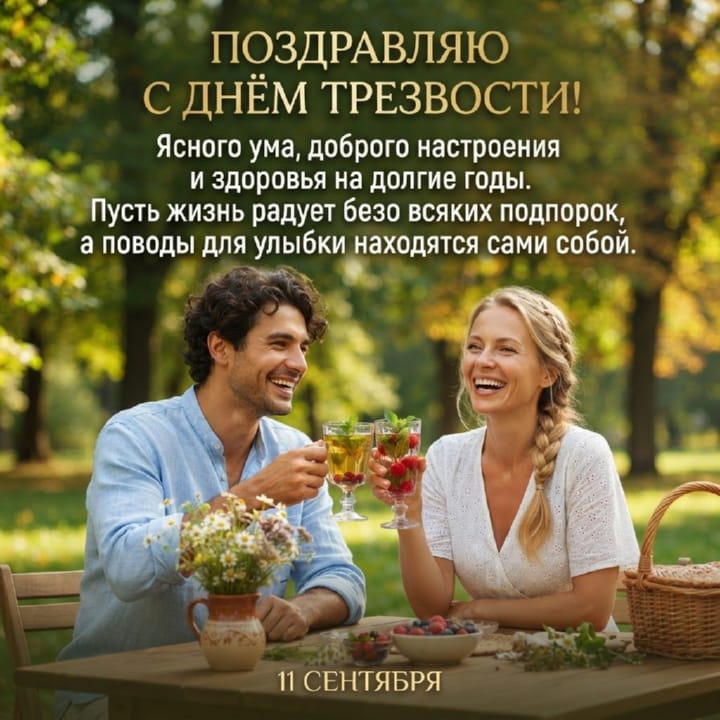 день трезвости, открытка №51