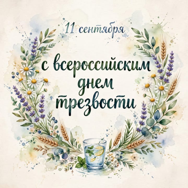 день трезвости, открытка №61