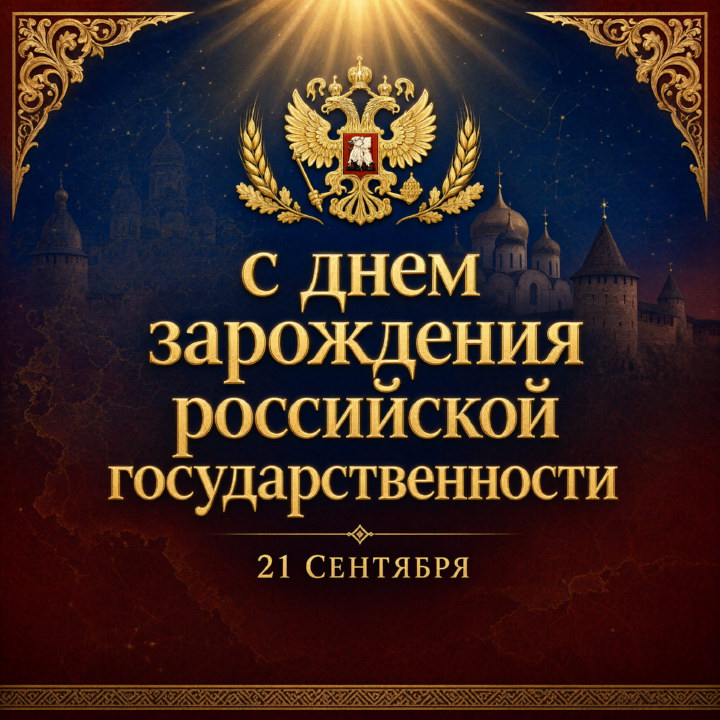 день зарождения российской государственности, открытка №35