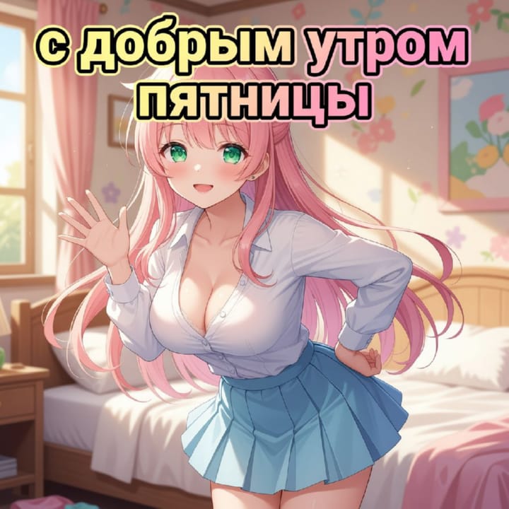 с добрым утром пятницы, открытка №3