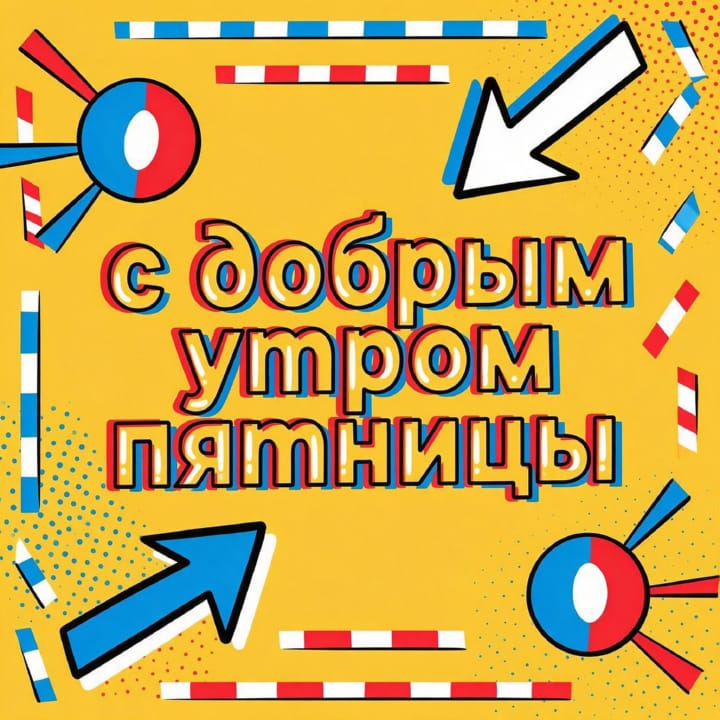 с добрым утром пятницы, открытка №68