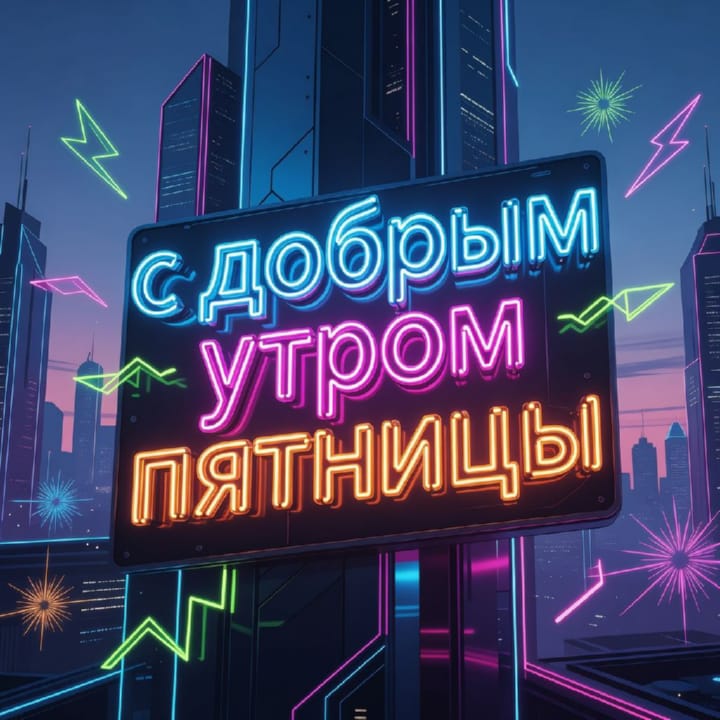 с добрым утром пятницы, открытка №73