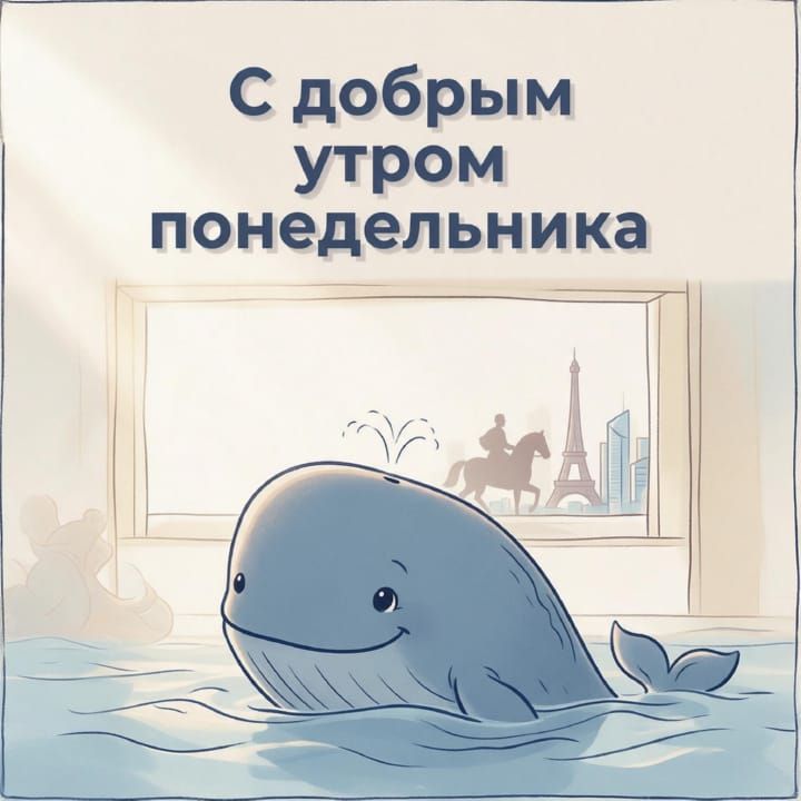 с добрым утром понедельника, открытка №41