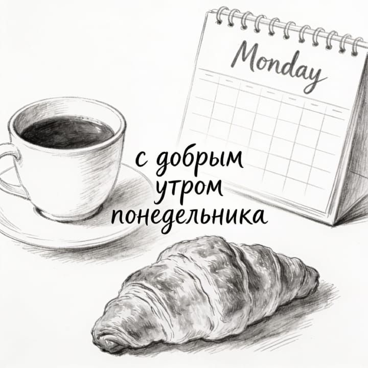 с добрым утром понедельника, открытка №5
