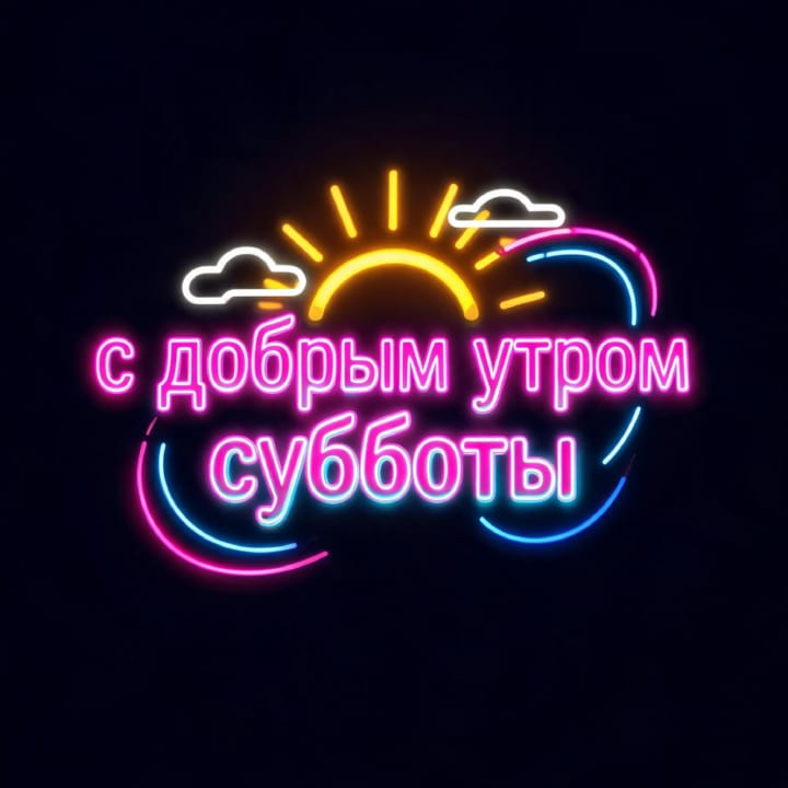 с добрым утром субботы, открытка №68