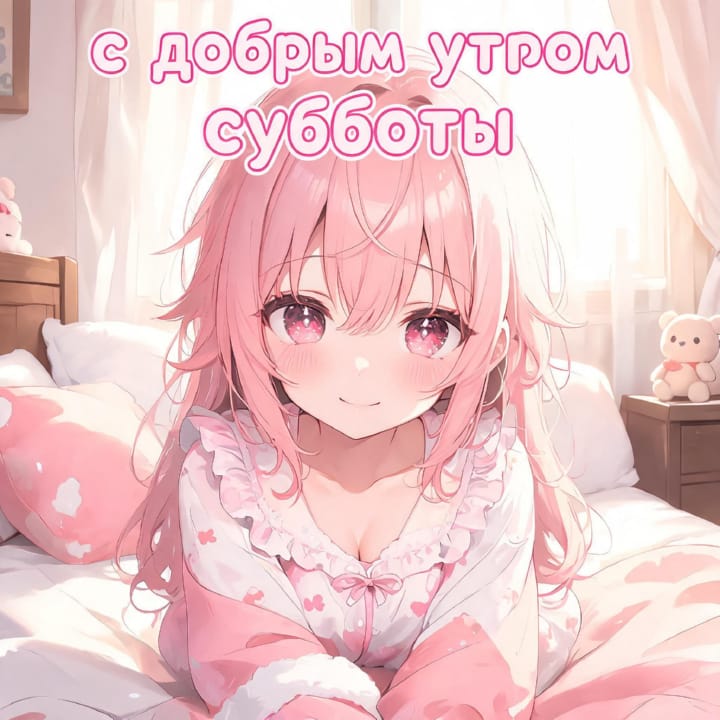 с добрым утром субботы, открытка №86