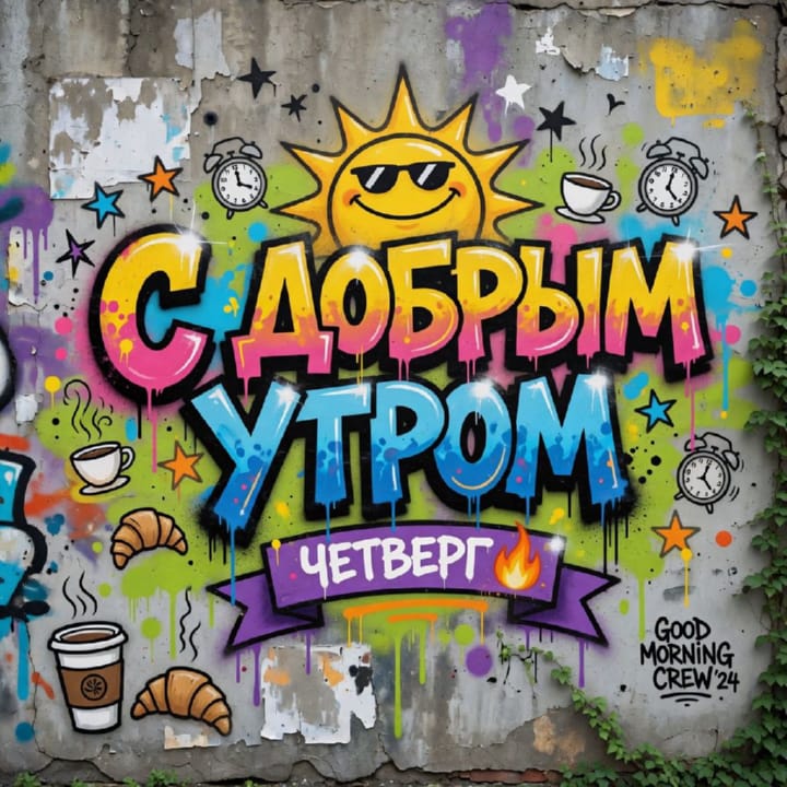 с добрым утром четверга, открытка №38