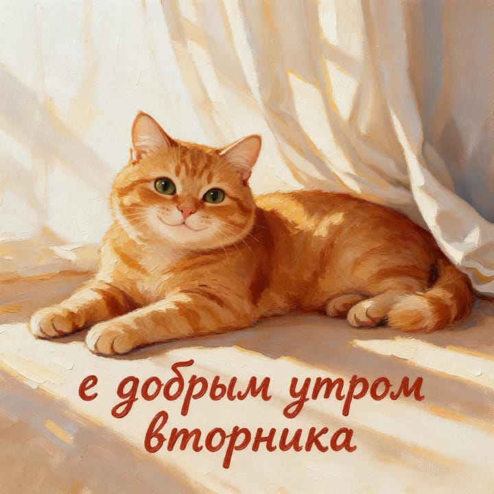 с добрым утром вторника, открытка №45