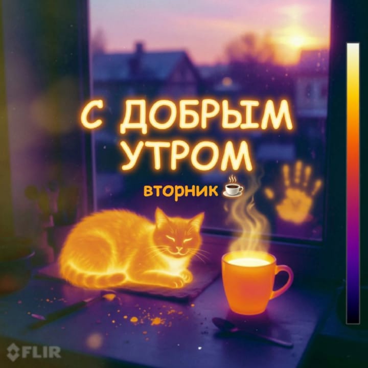 с добрым утром вторника, открытка №49
