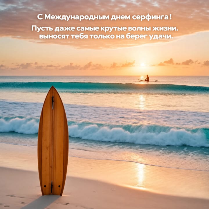 международный день серфинга, открытка №37