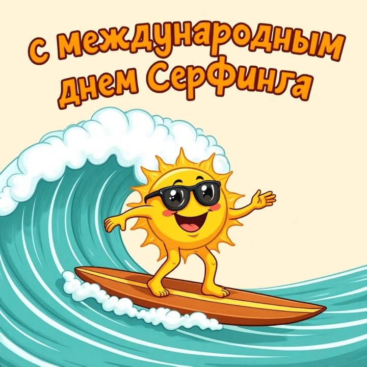 международный день серфинга, открытка №74